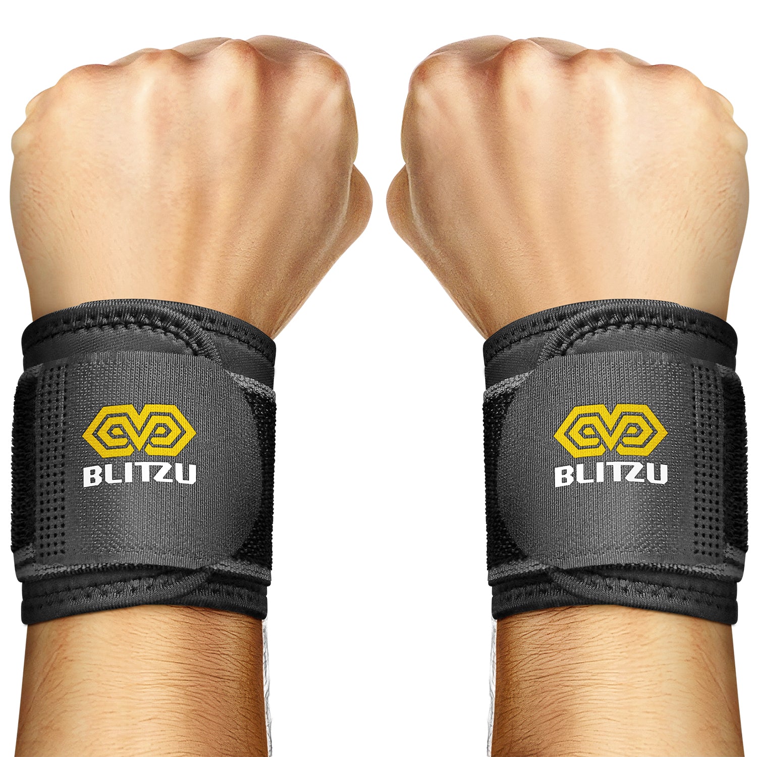 HiRui Wrist Compression Strap Wrist Brace Wrist Band Wrist Support for  Fitness, Weight Lifting, Tendonitis, Carpal Tunnel Arthritis, Wrist Pain
