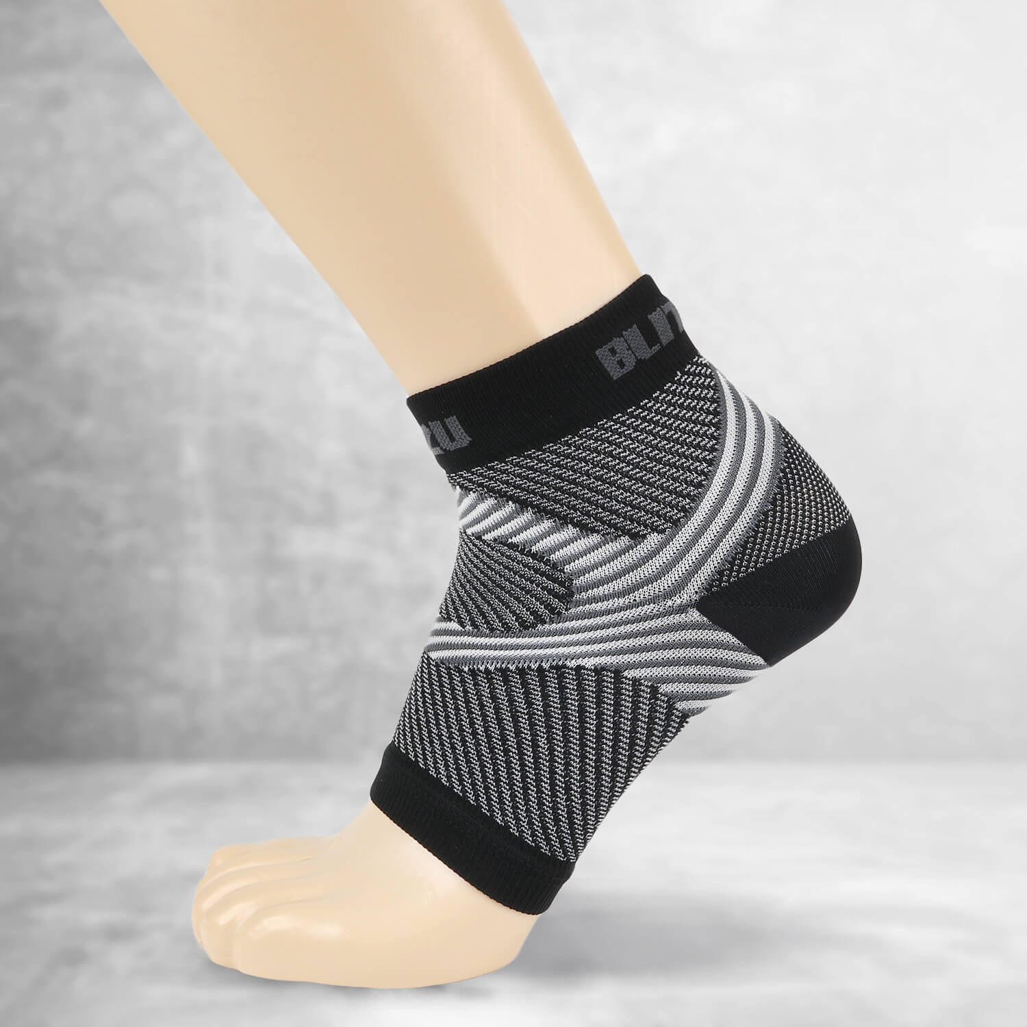 BLITZU Compression Socks Men - Footless Compression Socks for