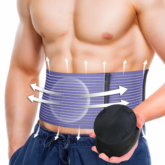 Abdominal & Umbilical Hernia Belt with Pad for Men or Women