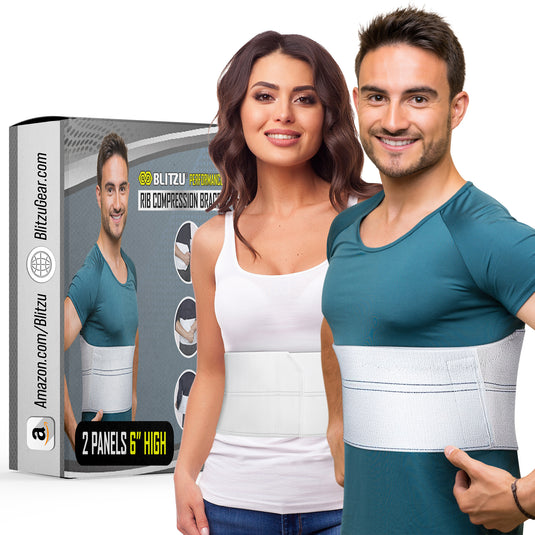 Broken Rib Brace, Rib Injury Chest Wrap Belt