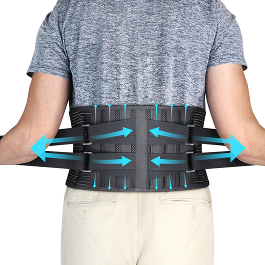  Back Brace Lumbar Support Belt: RAKZU Lower Back Pain