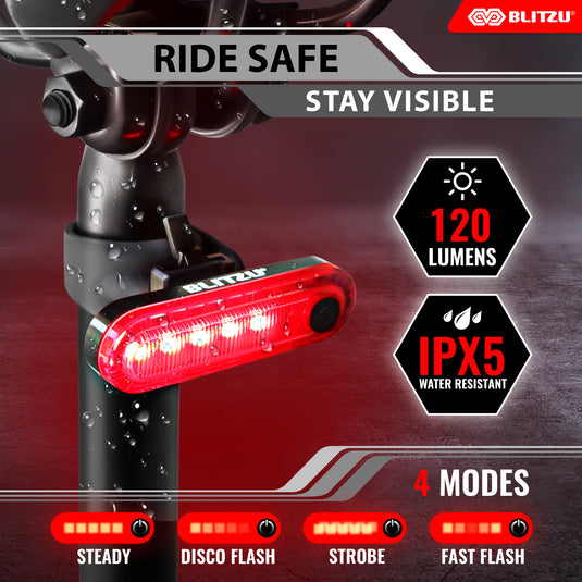 Gator™ 450 Front Bike Light With Cyborg 120t Taillight | BLITZU